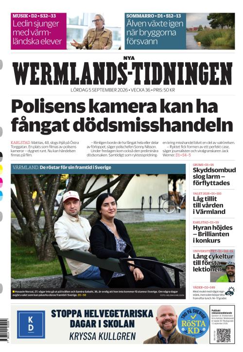 Nya Wermlands-Tidningen 5.9.2026