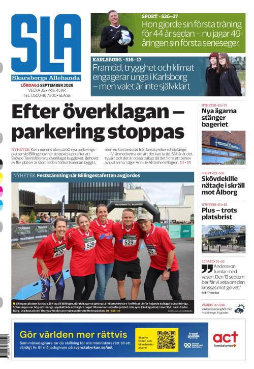 Skaraborgs Allehanda 5.9.2026