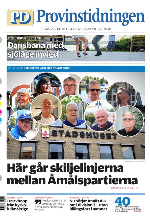 Provinstidningen Dalsland 5.9.2026