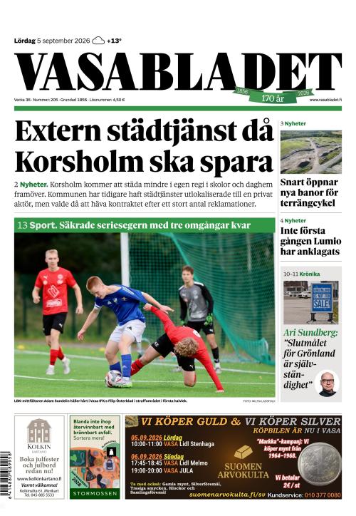 Vasabladet 5.9.2026