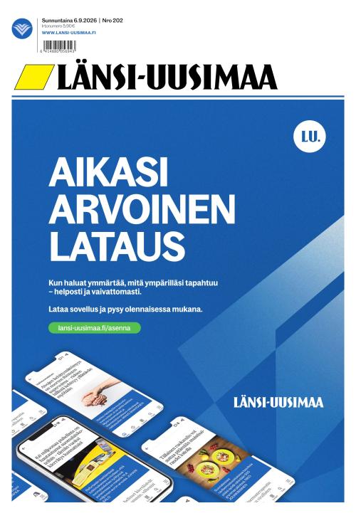 Länsi-Uusimaa 6.9.2026