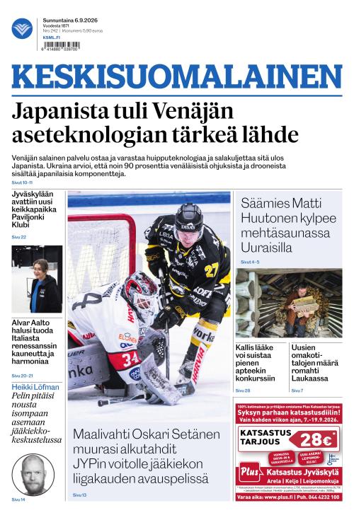 Keskisuomalainen 6.9.2026