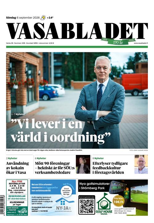 Vasabladet 6.9.2026