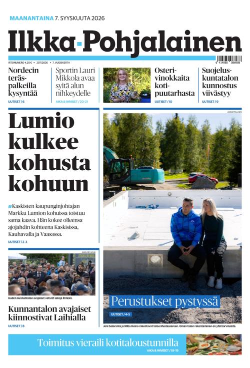 Ilkka-Pohjalainen 7.9.2026