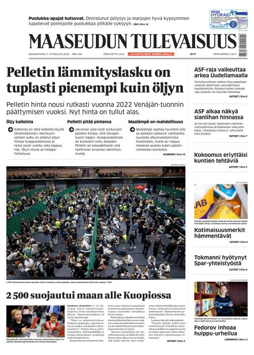 Maaseudun Tulevaisuus 7.9.2026