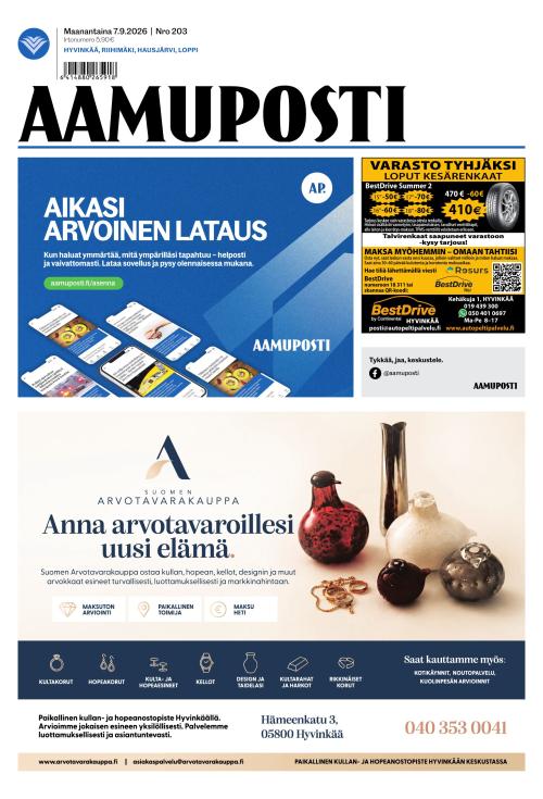 Aamuposti 7.9.2026