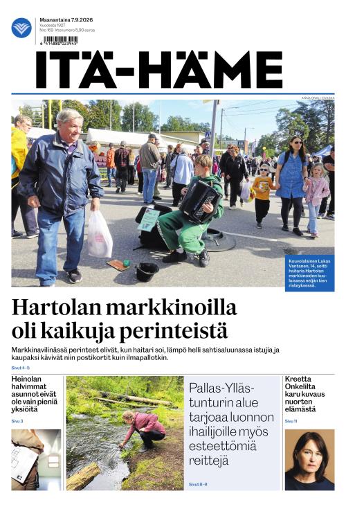 Itä-Häme 7.9.2026