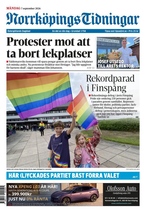 Norrköpings Tidningar 7.9.2026