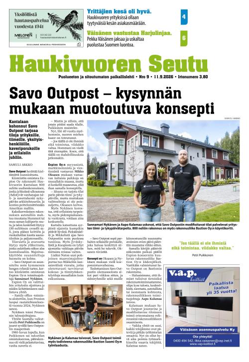 Haukivuoren Seutu 11.9.2026