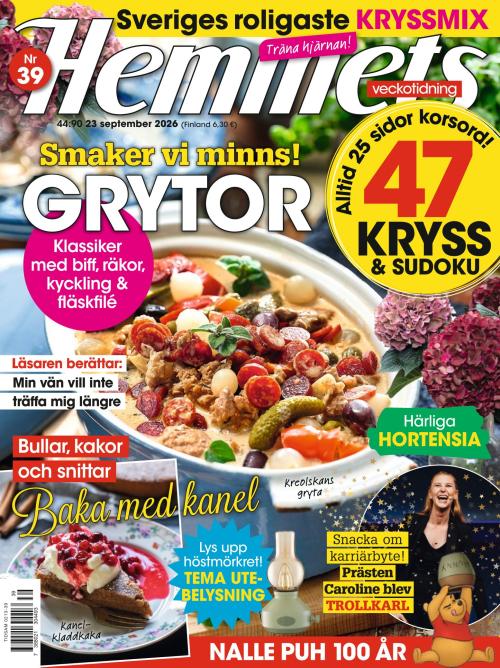 Hemmets Veckotidning 23.9.2026