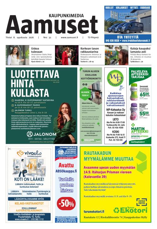 Aamuset 8.9.2026