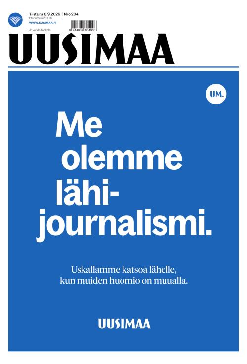 Uusimaa 8.9.2026