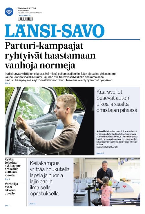 Länsi-Savo 8.9.2026