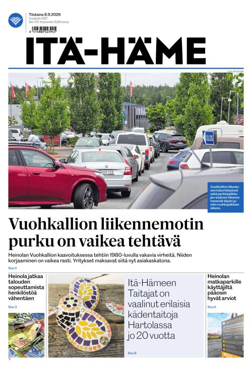 Itä-Häme 8.9.2026