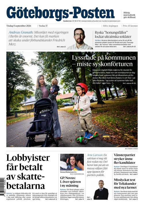 Göteborgs-Posten 8.9.2026