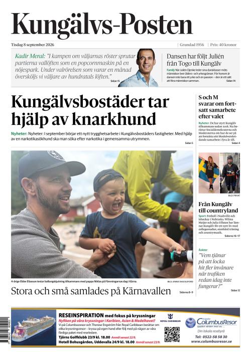 Kungälvs-Posten 8.9.2026