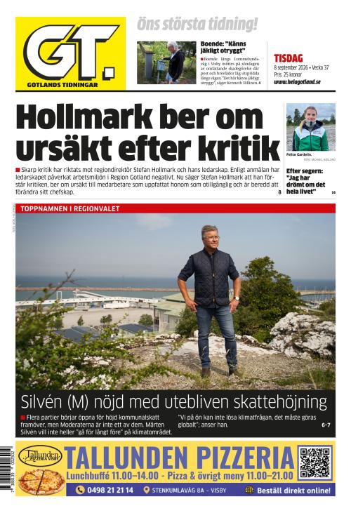 Gotlands Tidningar 8.9.2026