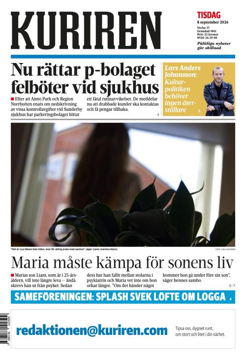 Norrbottens-kuriren 8.9.2026