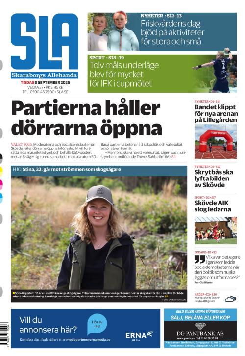 Skaraborgs Allehanda 8.9.2026