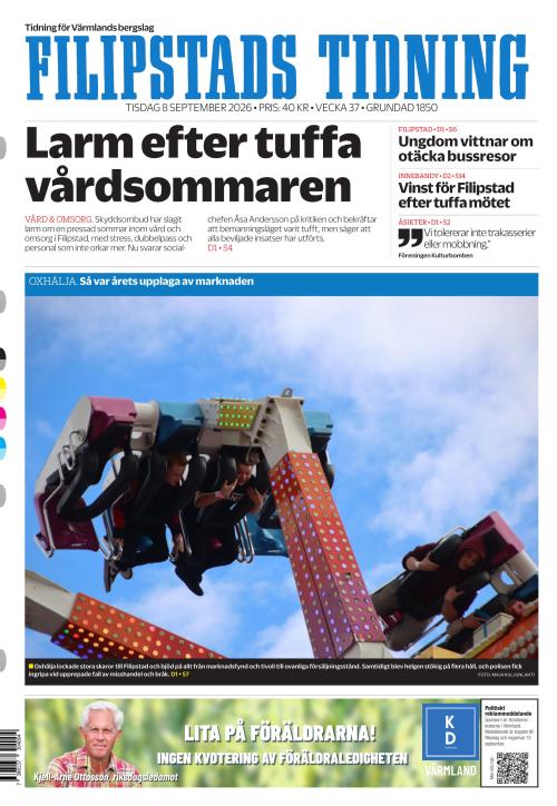 Filipstads Tidning 8.9.2026