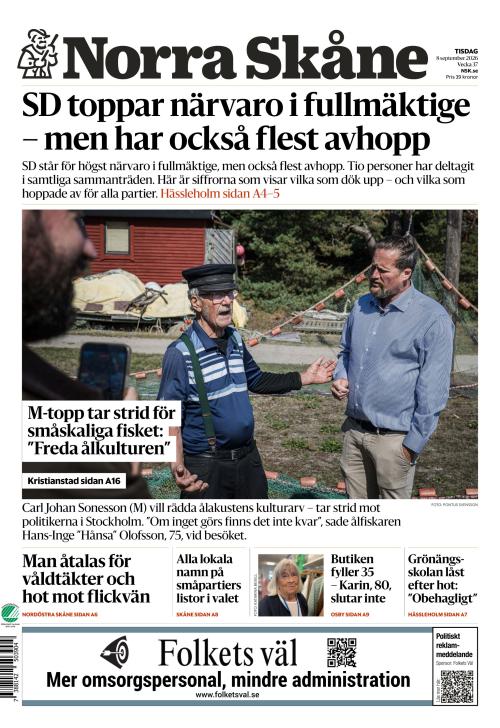 Norra Skåne 8.9.2026