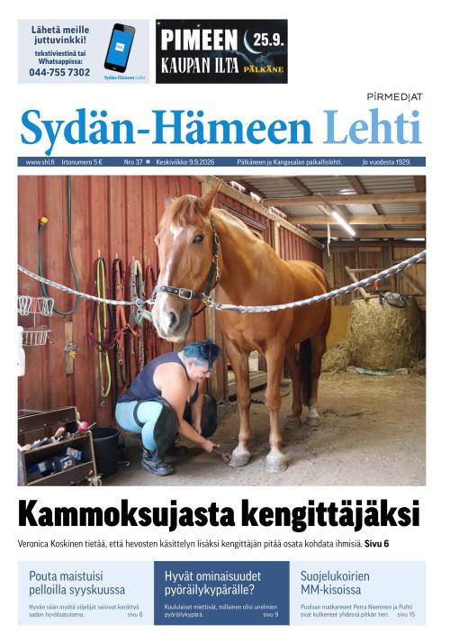 Sydän-Hämeen Lehti 9.9.2026