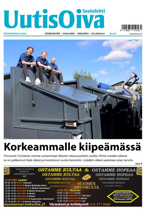 Seutulehti UutisOiva 9.9.2026