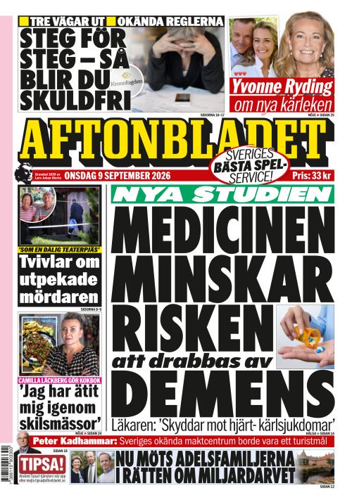 Aftonbladet 9.9.2026