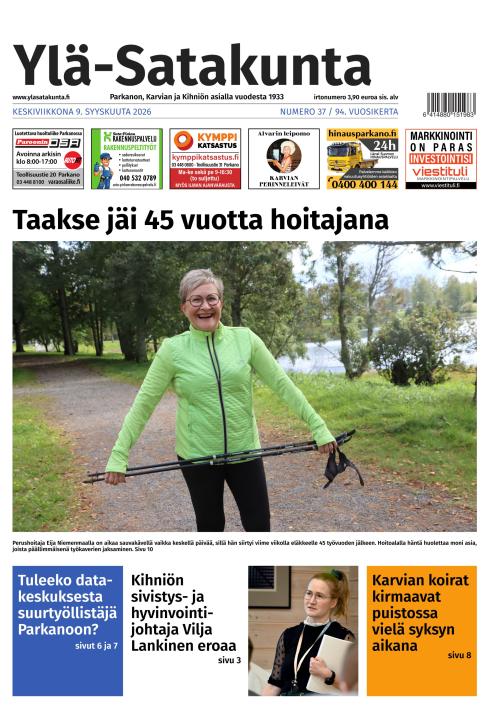 Ylä-Satakunta 9.9.2026