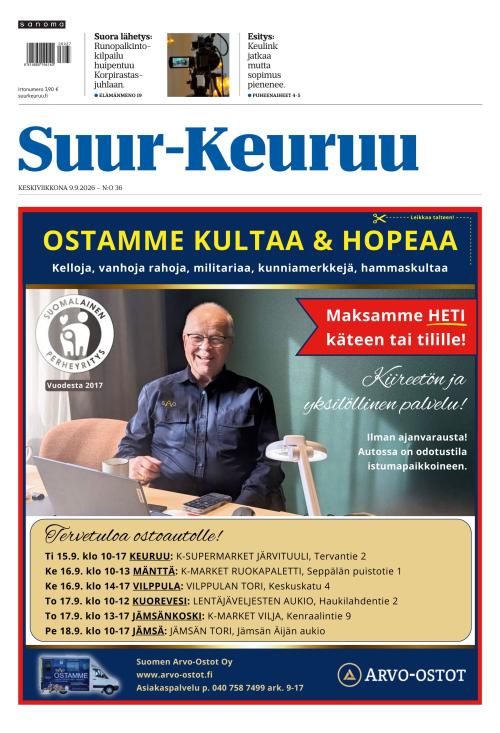 Suur-Keuruu 9.9.2026