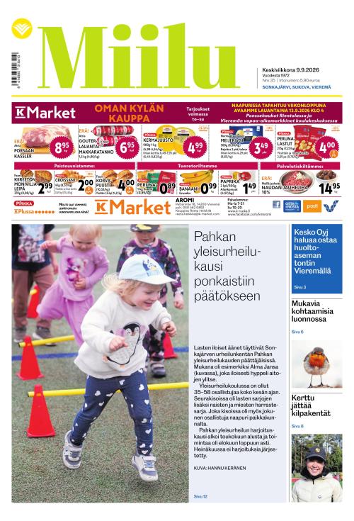 Miilu 9.9.2026