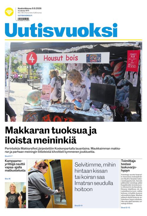 Uutisvuoksi 9.9.2026