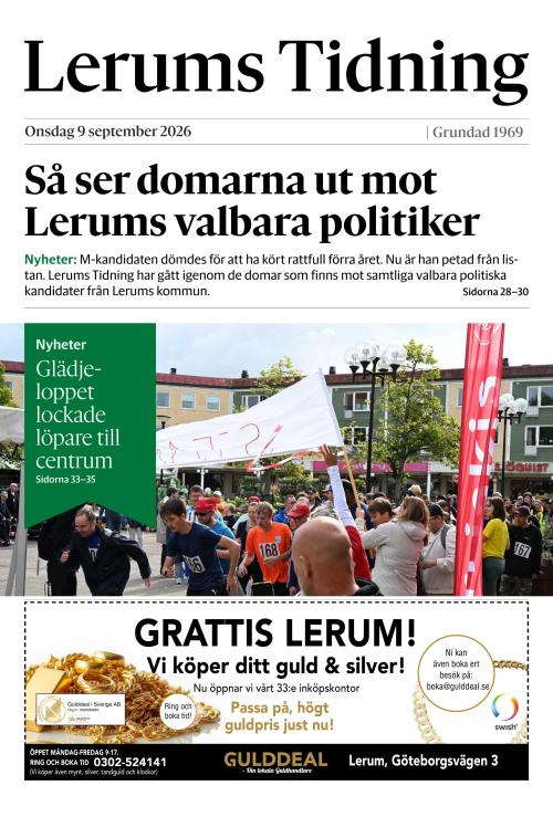 Lerums Tidning 9.9.2026