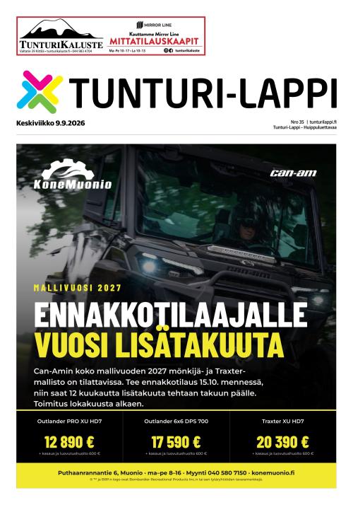 Tunturi-Lappi 9.9.2026