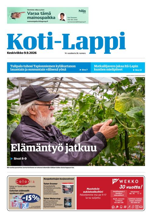 Koti-Lappi 9.9.2026