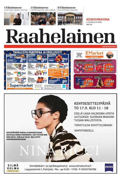 Raahelainen 9.9.2026