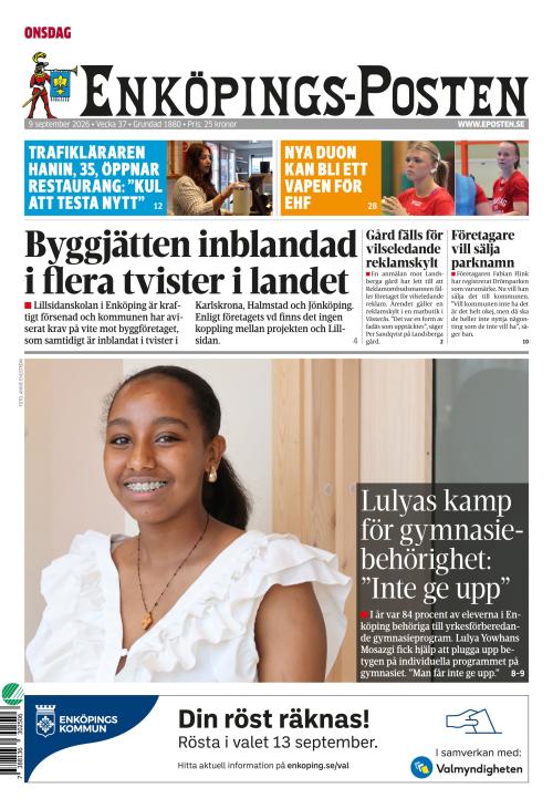 Enköpings-Posten 9.9.2026