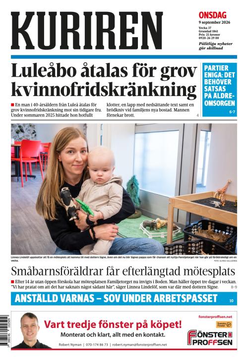 Norrbottens-kuriren 9.9.2026