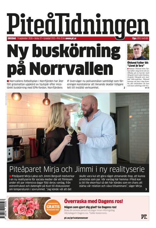 Piteå-Tidningen 9.9.2026