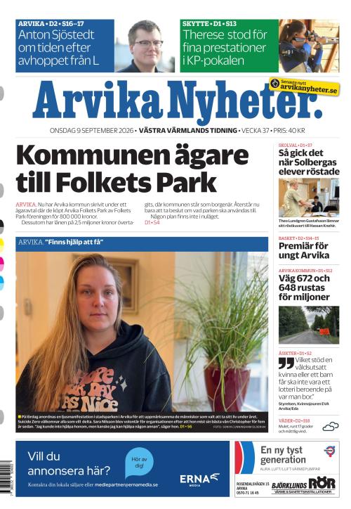 Arvika Nyheter 9.9.2026