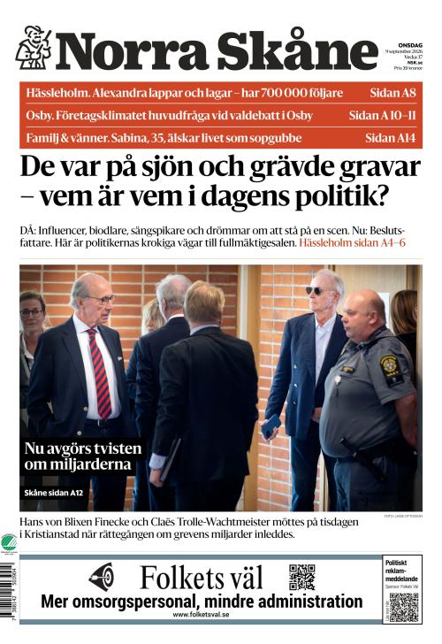 Norra Skåne 9.9.2026