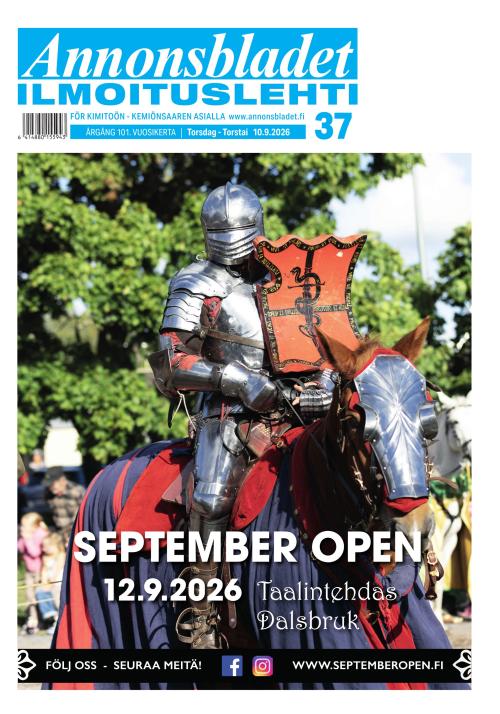 Annonsbladet 10.9.2026