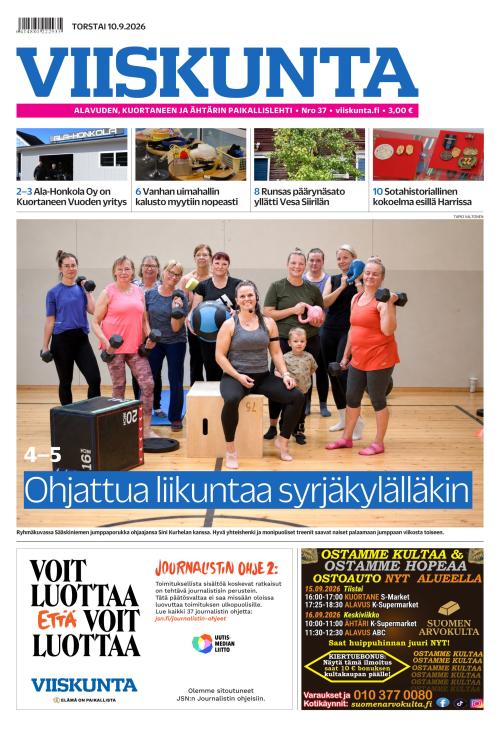 Viiskunta 10.9.2026