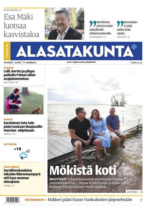 Alasatakunta 10.9.2026