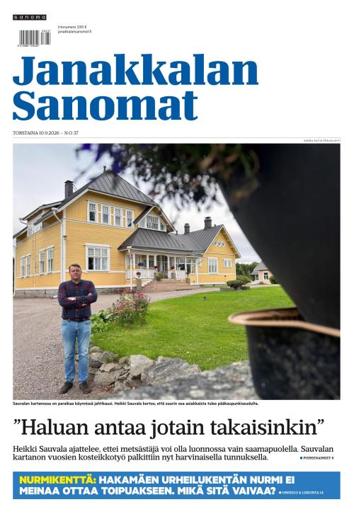Janakkalan Sanomat 10.9.2026