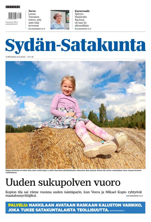 Sydän-Satakunta ja Jokilaakso 10.9.2026