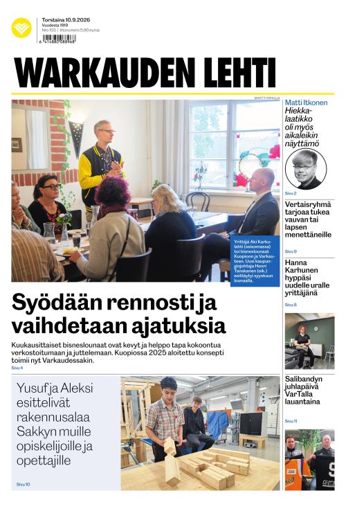 Warkauden Lehti 10.9.2026