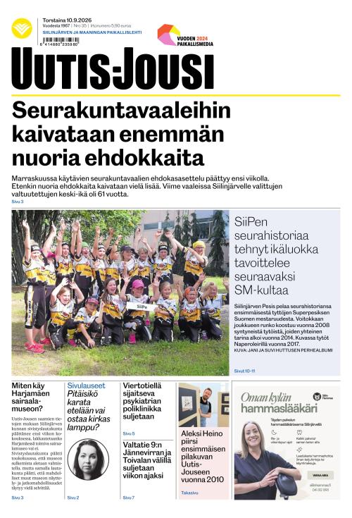 Uutis-Jousi 10.9.2026