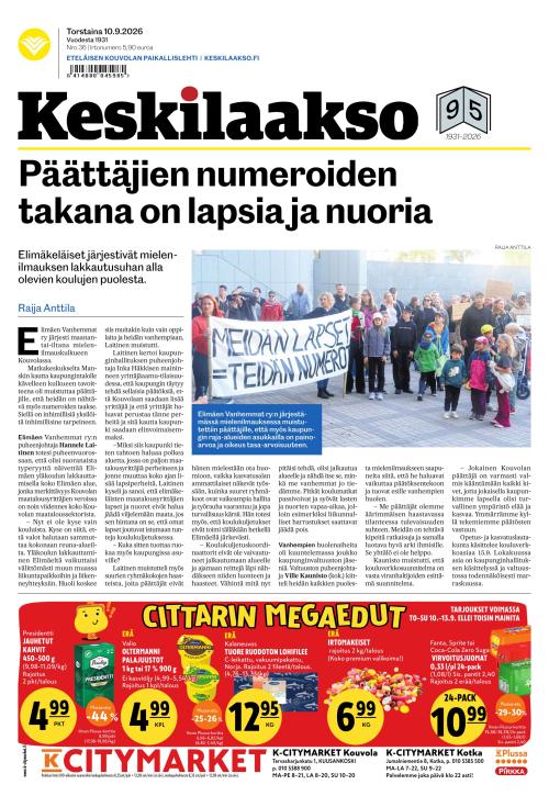 Keskilaakso 10.9.2026