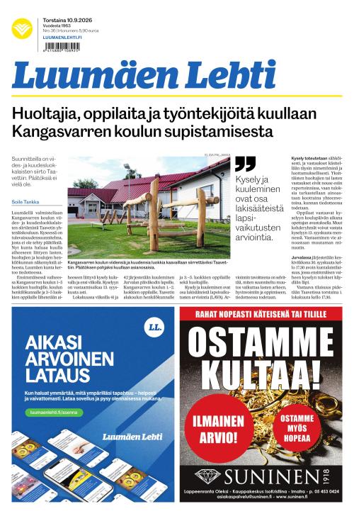 Luumäen Lehti 10.9.2026